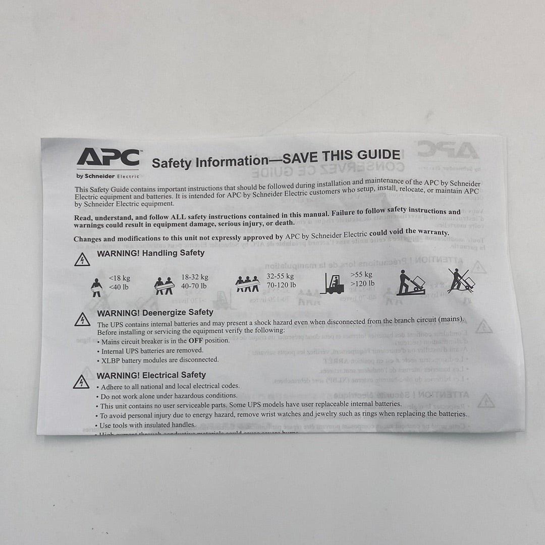 New APC Shneider Cable Cat 5E Snagless 940-1173A-001