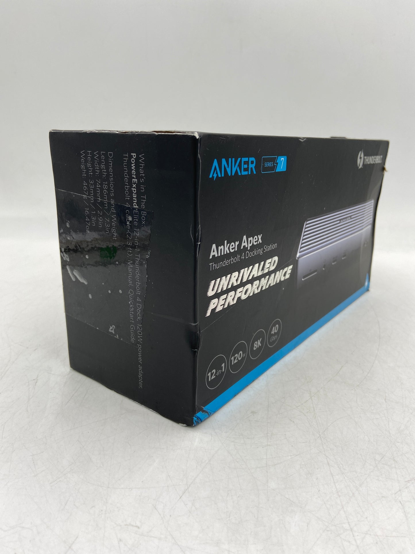 New Open Box Anker Anker Apex Series 7 Thunderbolt Docking Station A8397