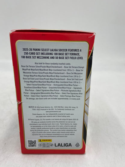 New Panini Lot of 2 Box's - Select 25'-26' - 24 Cards Per Box Soccer Sports Card