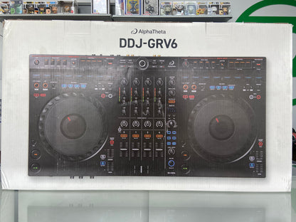 New AlphaTheta DDJ-GRV6 4-Channel DJ Controller YXJ