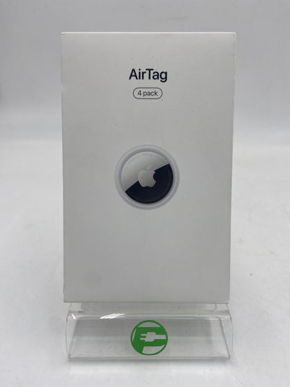 New Open Box Apple AirTag 4 Pack Silver MX542AM/A