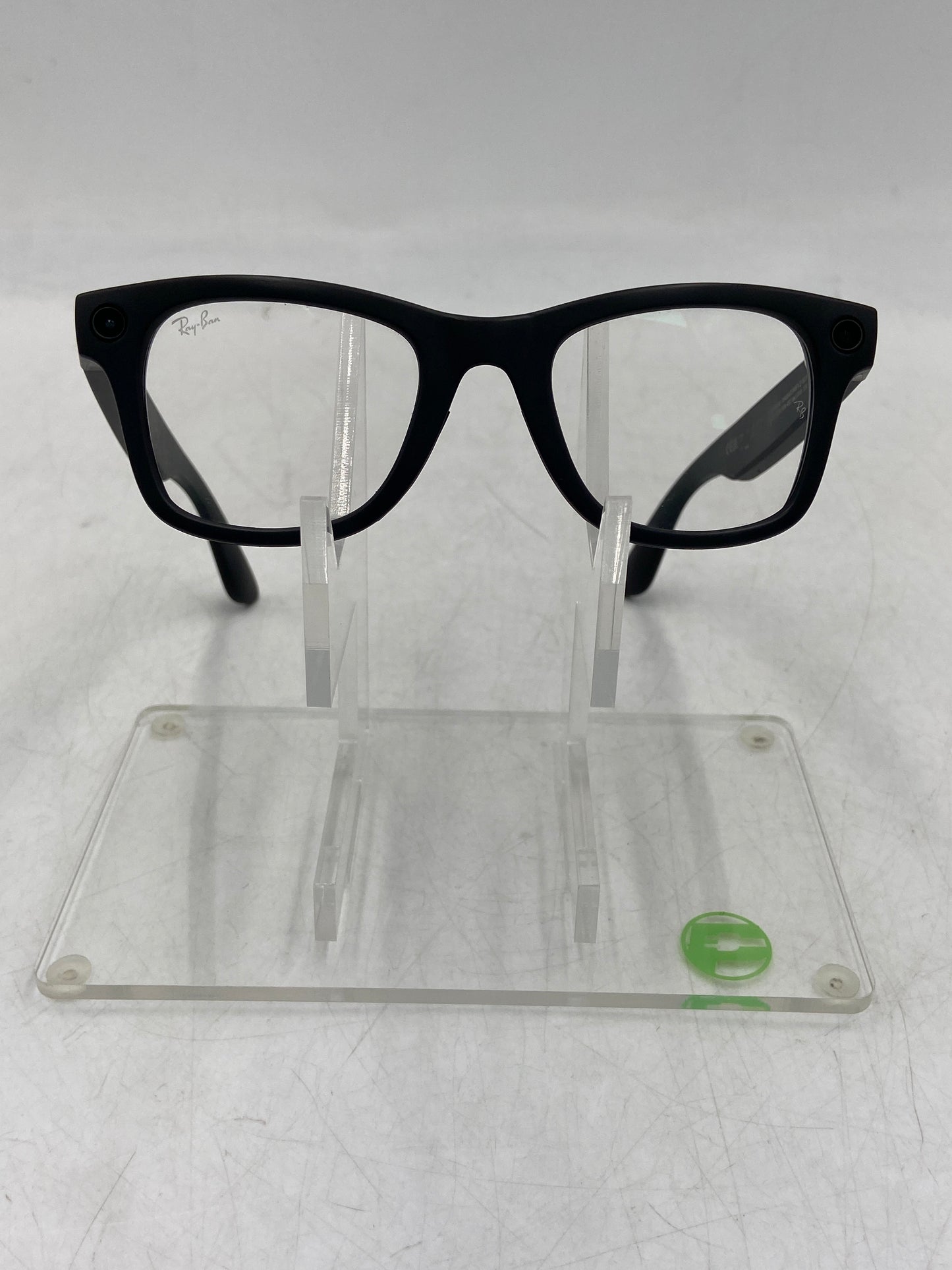 Ray-Ban Meta RW4006 Transparent Lens Matte Black Frame Smart Glasses RW4006