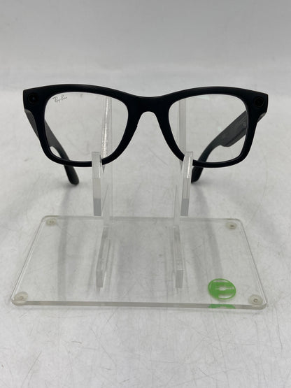 Ray-Ban Meta RW4006 Transparent Lens Matte Black Frame Smart Glasses RW4006
