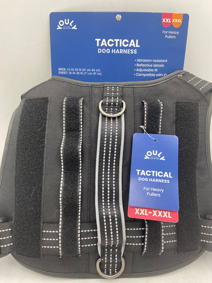 New YOULY Tactical Vest Size XXL/XXXL Black Dog Vest