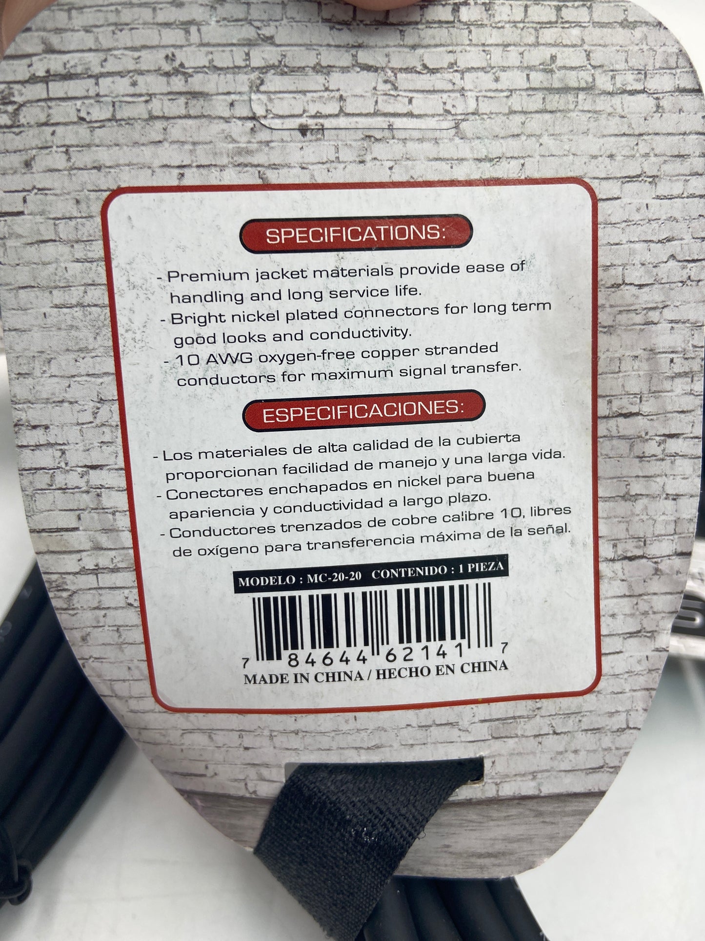 New LOT OF 3 XLR WIRES XLR Speaker Cables