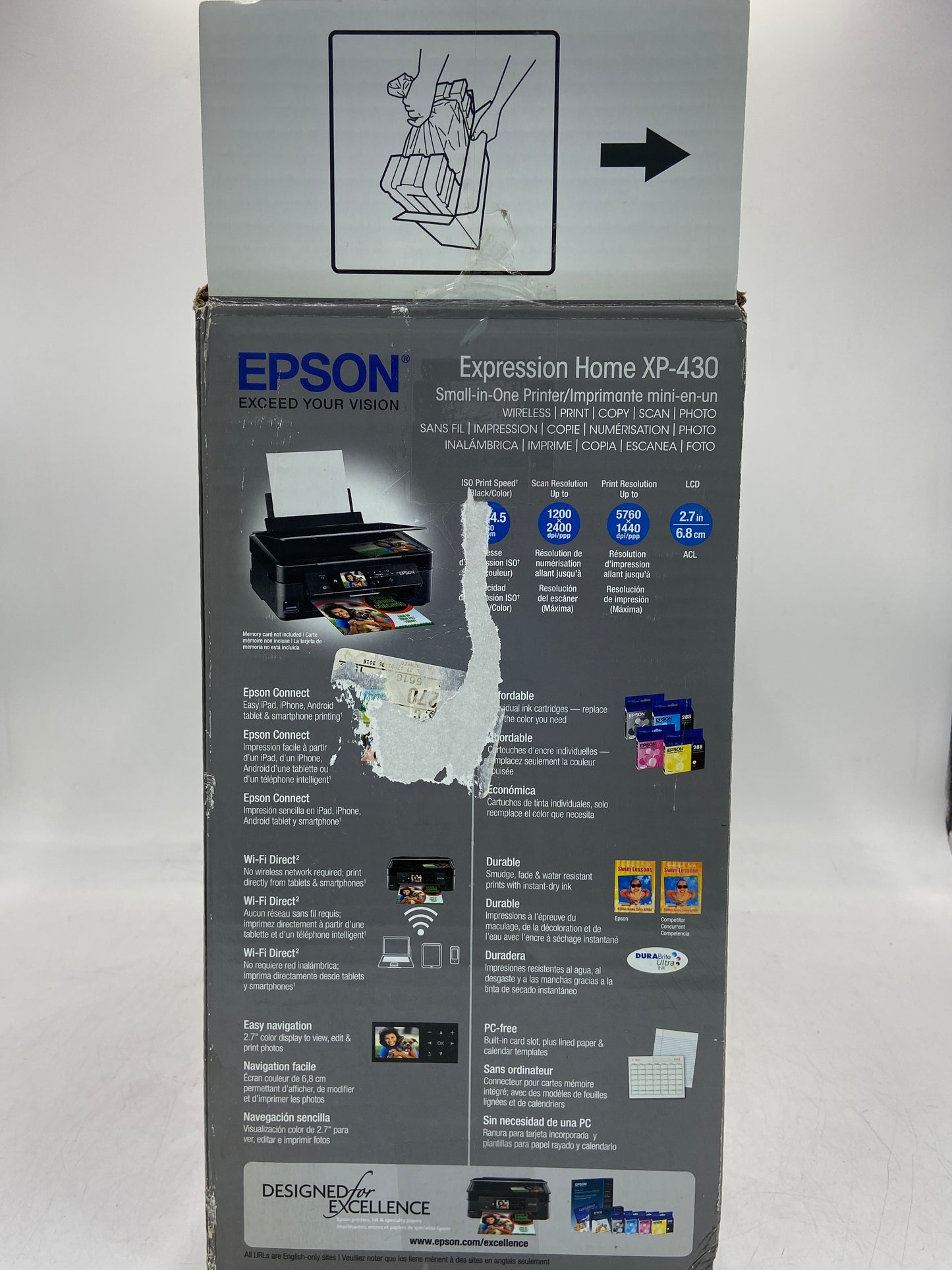 Epson Expression Home XP-430 Printer C11CE59201