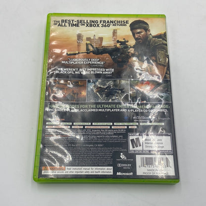 Lot of 2 Microsoft Xbox 360 Black Ops and MW3