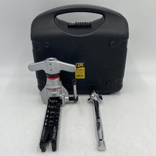 CPS FT800FN R-410a Imperial Concentric Flaring Tool with Ratchet and Case
