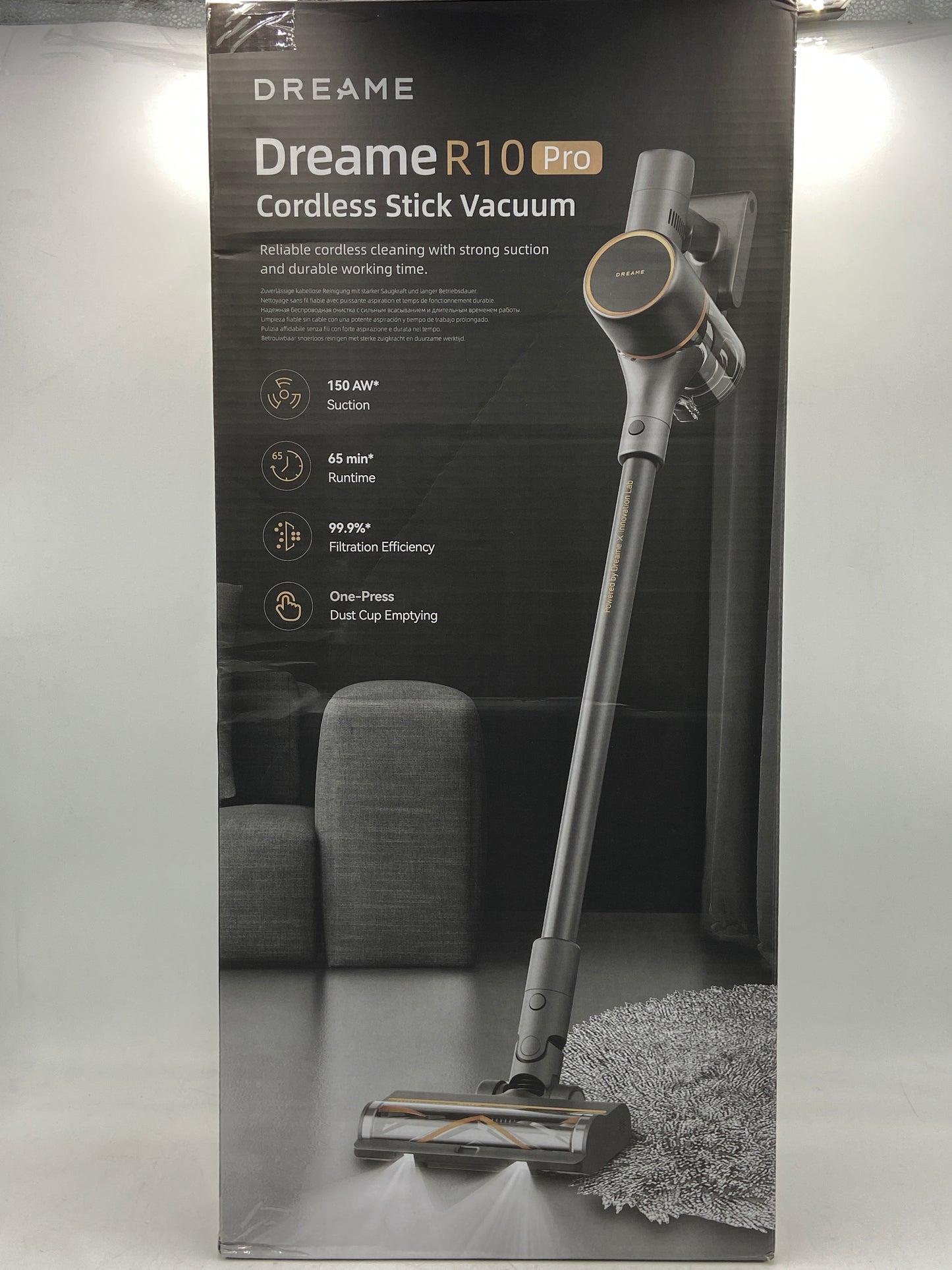 New Dreame R10 PRO Cordless Stick Vacuum VTV41B