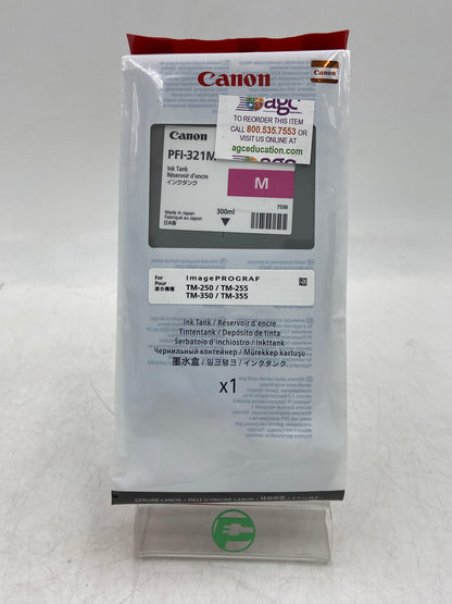 New Canon PFI-321M 7598 Magenta Ink Cartridge
