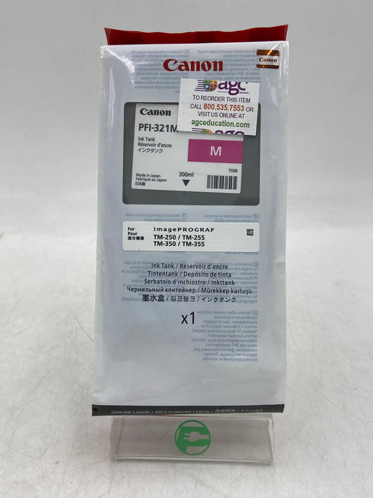 New Canon PFI-321M 7598 Magenta Ink Cartridge