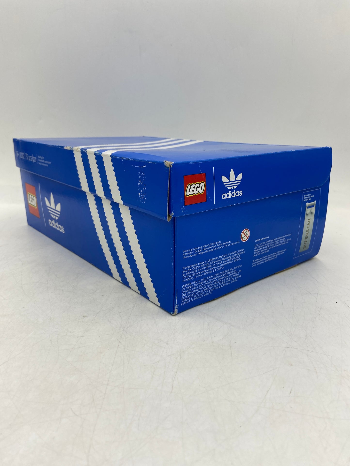 New Lego Adidas Original Superstar 731 pcs 10282 Toy Sneaker Building Set 6332935