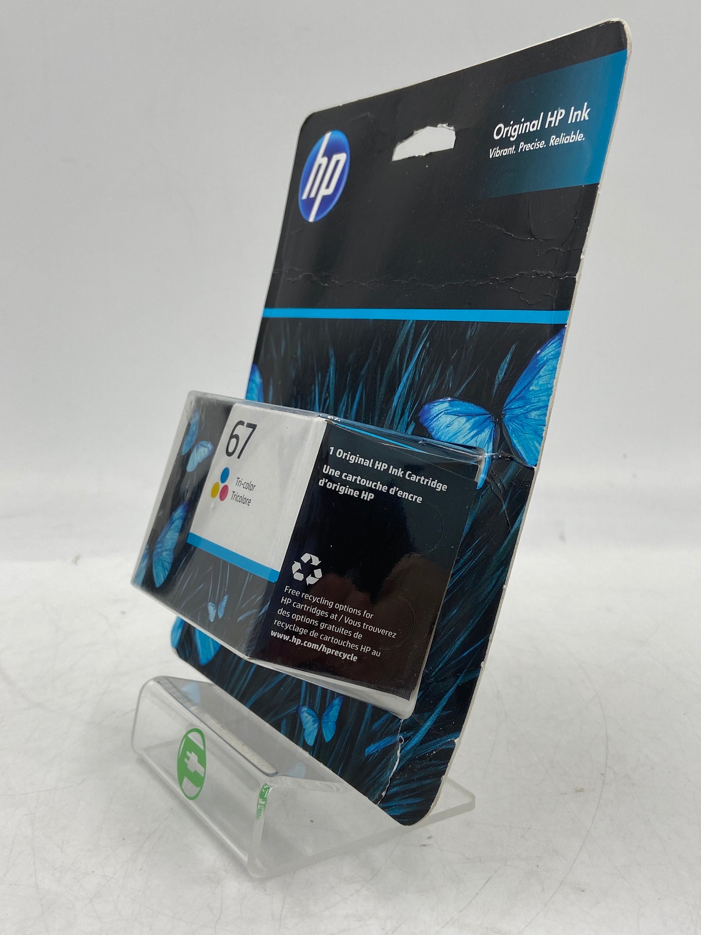 New HP 67 3YM55AN Yellow, Cyan and Magenta Ink Cartridge