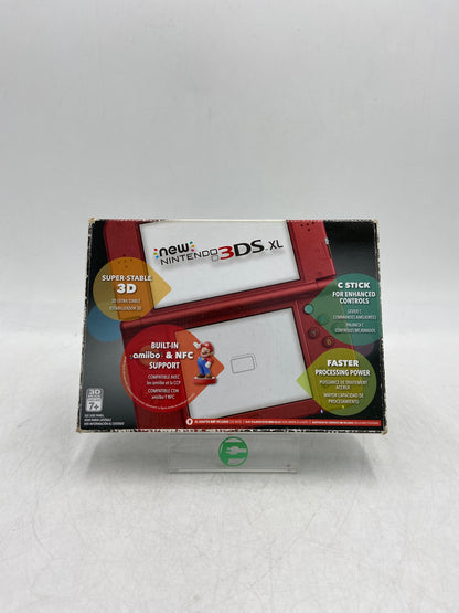 New Nintendo 3DS XL Handheld Console RED-001 New Red