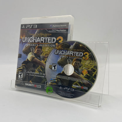 Uncharted 3: Drake's Deception (Sony PlayStation 3 PS3, 2011)