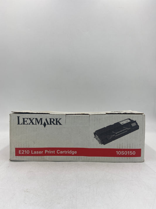 New Open Box Water Damaged Box Lexmark E210 Black Toner Print Cartridge 10S0150