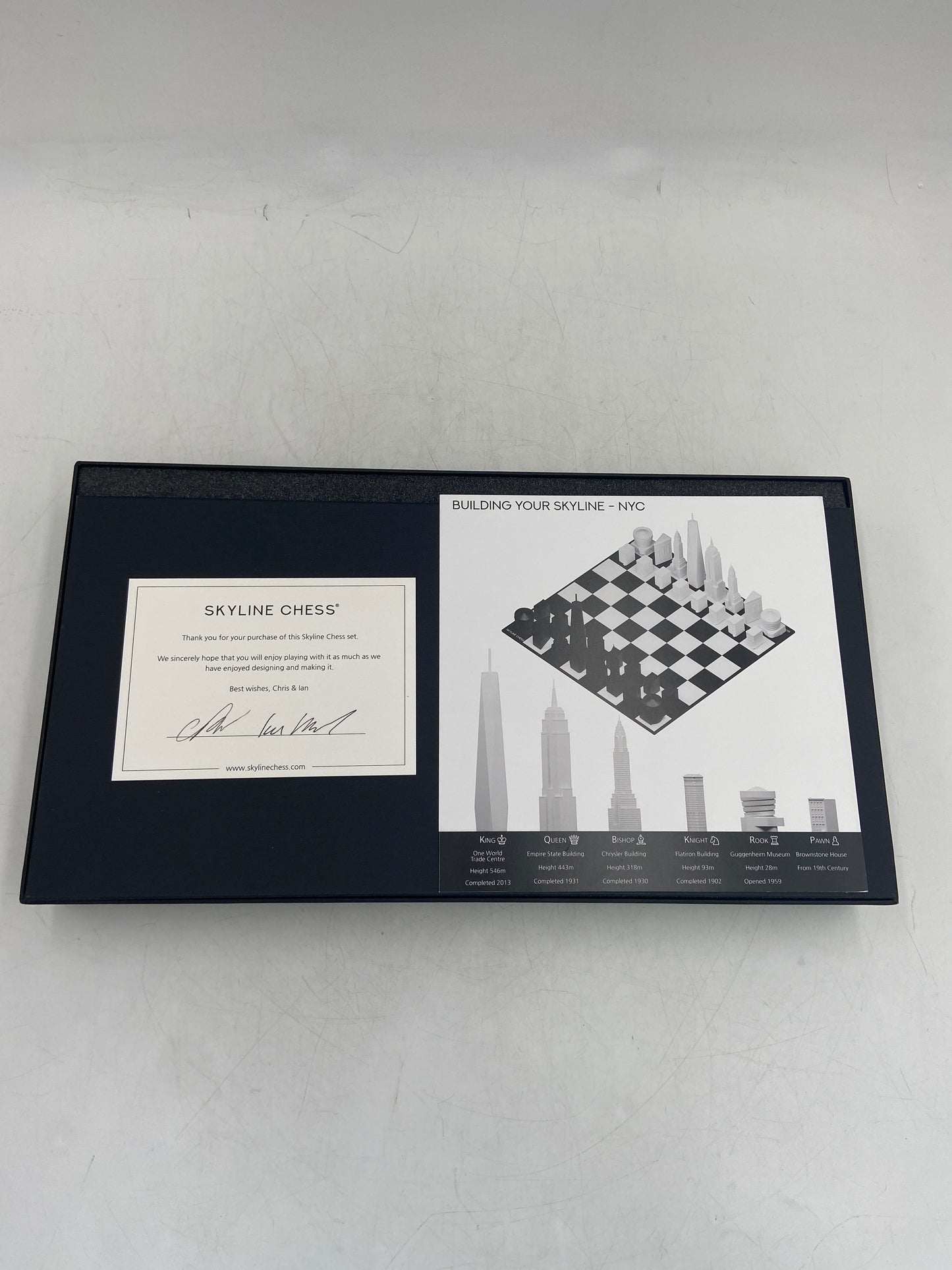 Skyline Chess New York Edition Chess Set