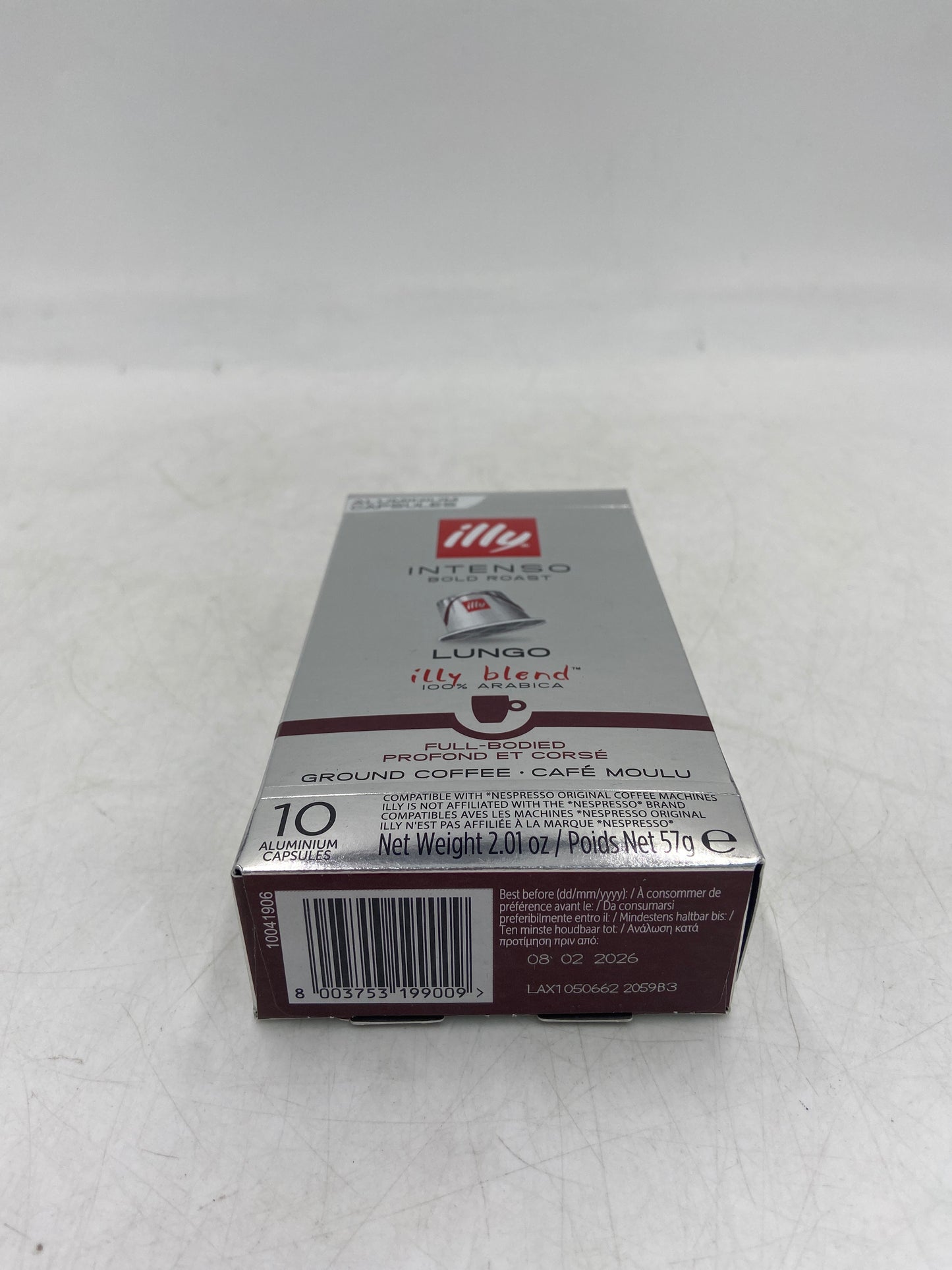 New Illy Intenso Bold Roast 100% Arabica Aluminum Coffee Capsules 10-Pack