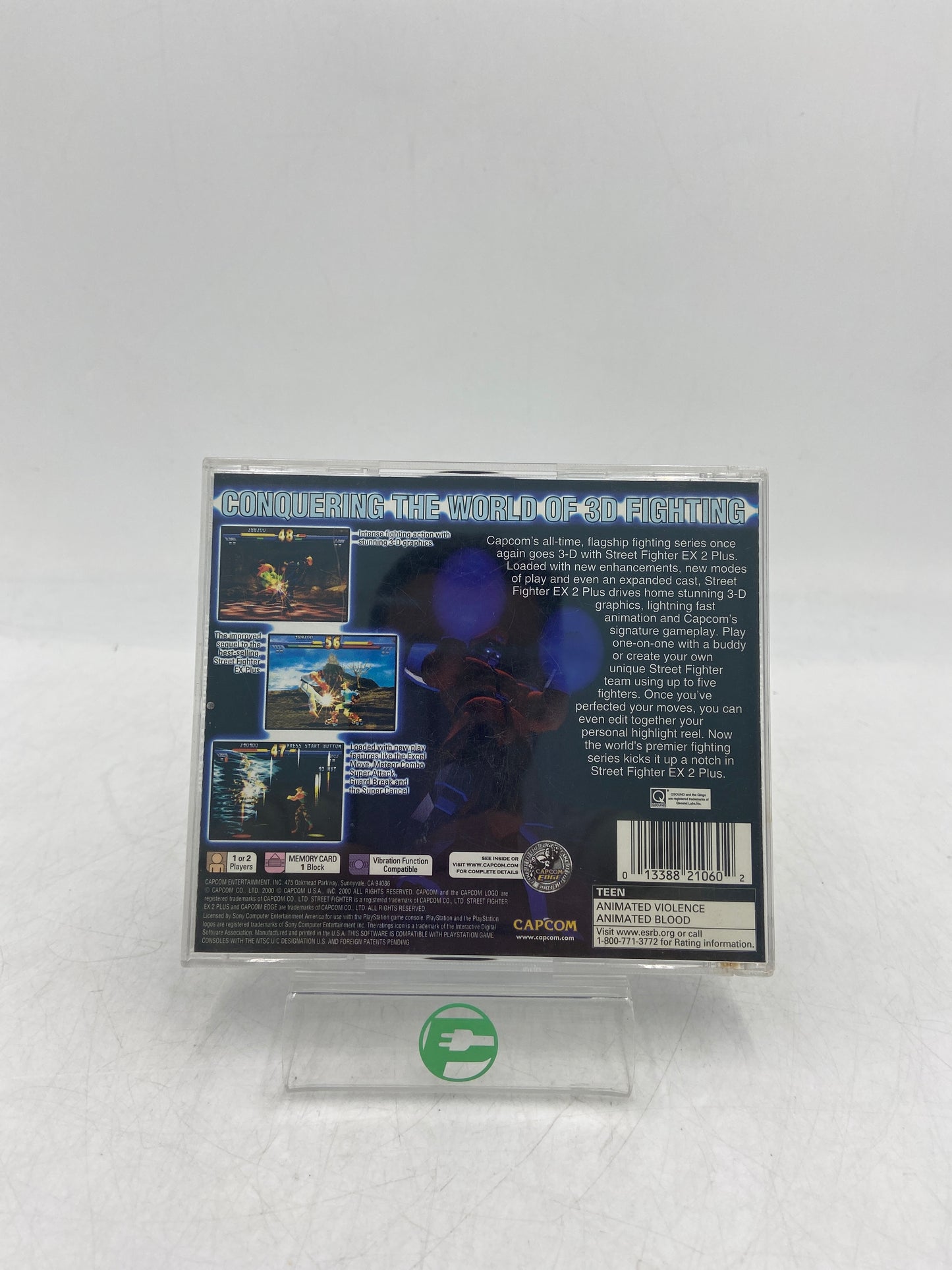 Street Fighter EX 2 Plus (Sony PlayStation 1 PS1, 1999)