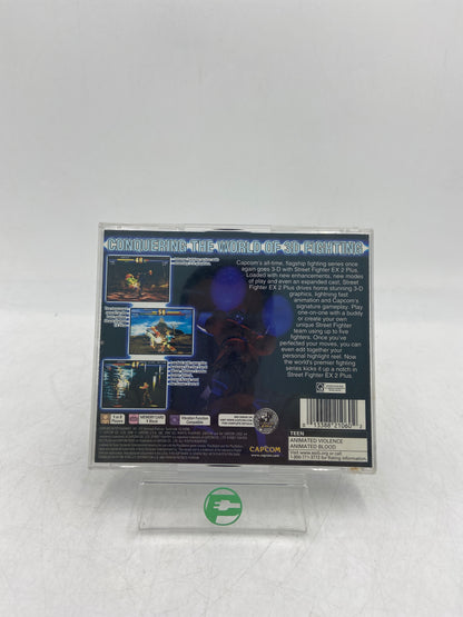 Street Fighter EX 2 Plus (Sony PlayStation 1 PS1, 1999)
