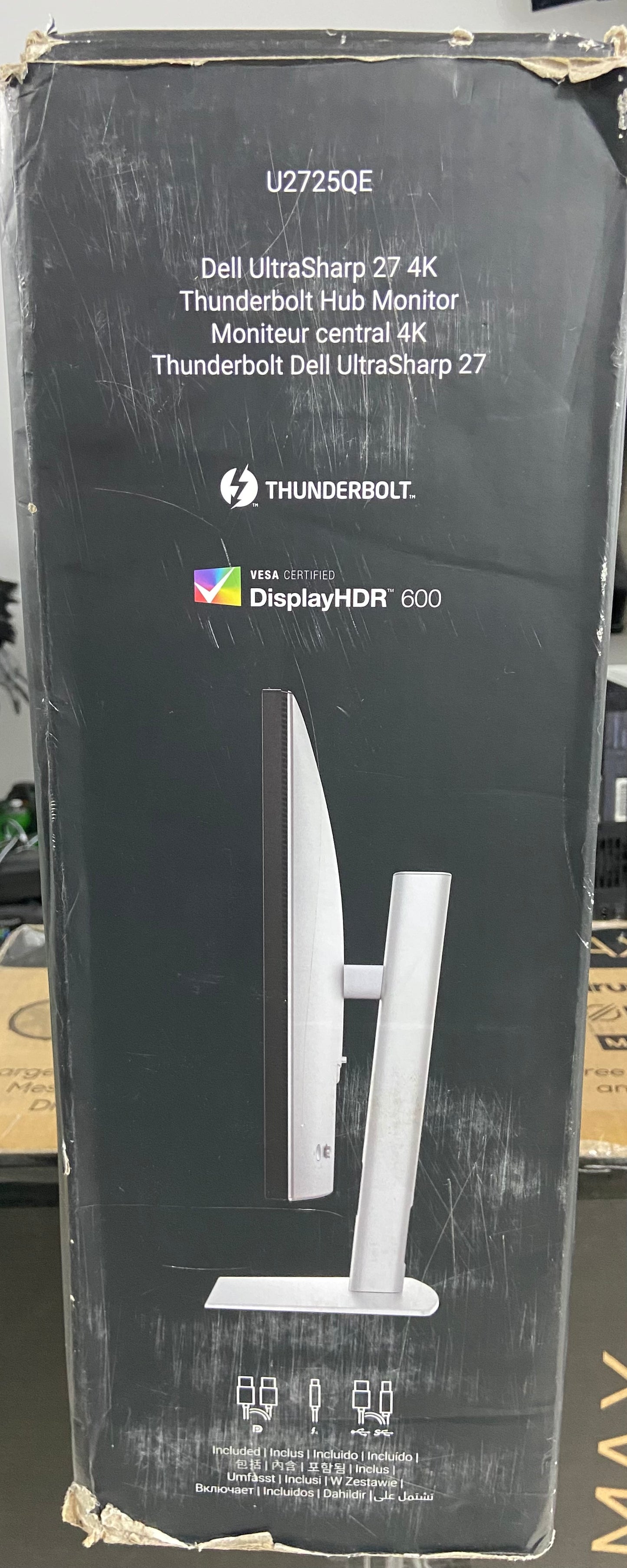 New Open Box Dell UltraSharp 27" 4K Thunderbolt Hub Monitor Monitor U2725QE