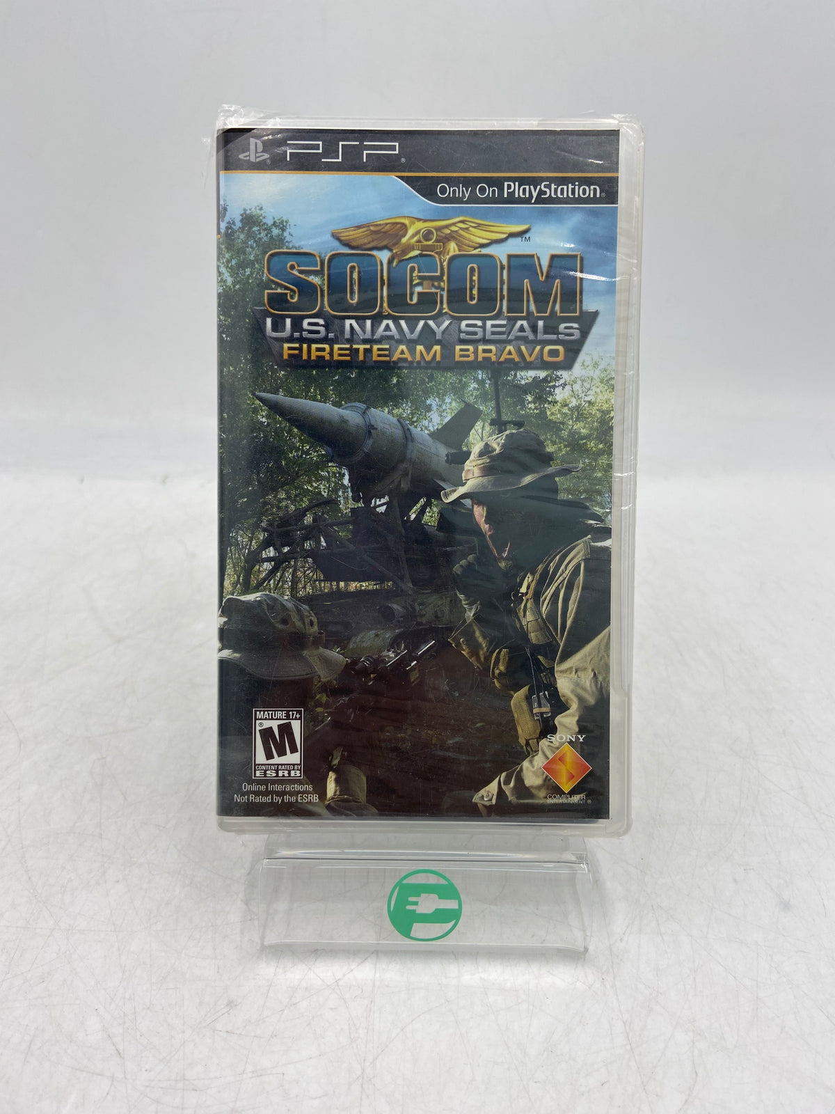 New Socom: U.S. Navy Seales Fireteam Bravo (Sony PlayStation Portable PSP, 2005)
