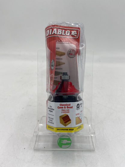 New DIABLO Classical Cove & Bead Bit Classical Cove & Bead Bit DR38352