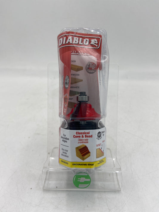 New DIABLO Classical Cove & Bead Bit Classical Cove & Bead Bit DR38352