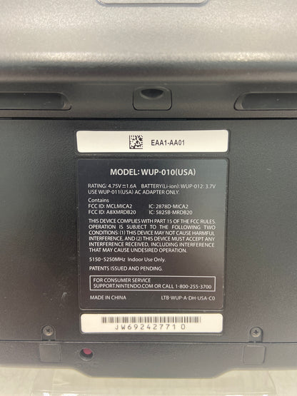 Nintendo Wii U 32GB Video Gaming Console WUP-101(2) Black