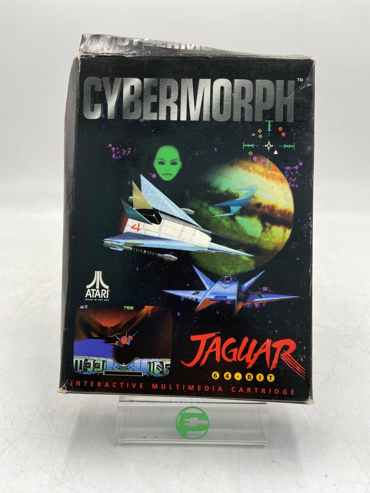 Atari Jaguar 64-Bit Interactive Multimedia Video Game System EBAJ8001