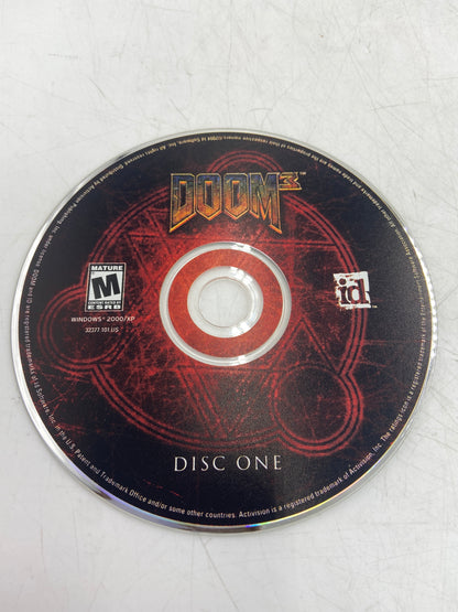 Doom III (Disc 1, 2, and 3) (PC, 2004)