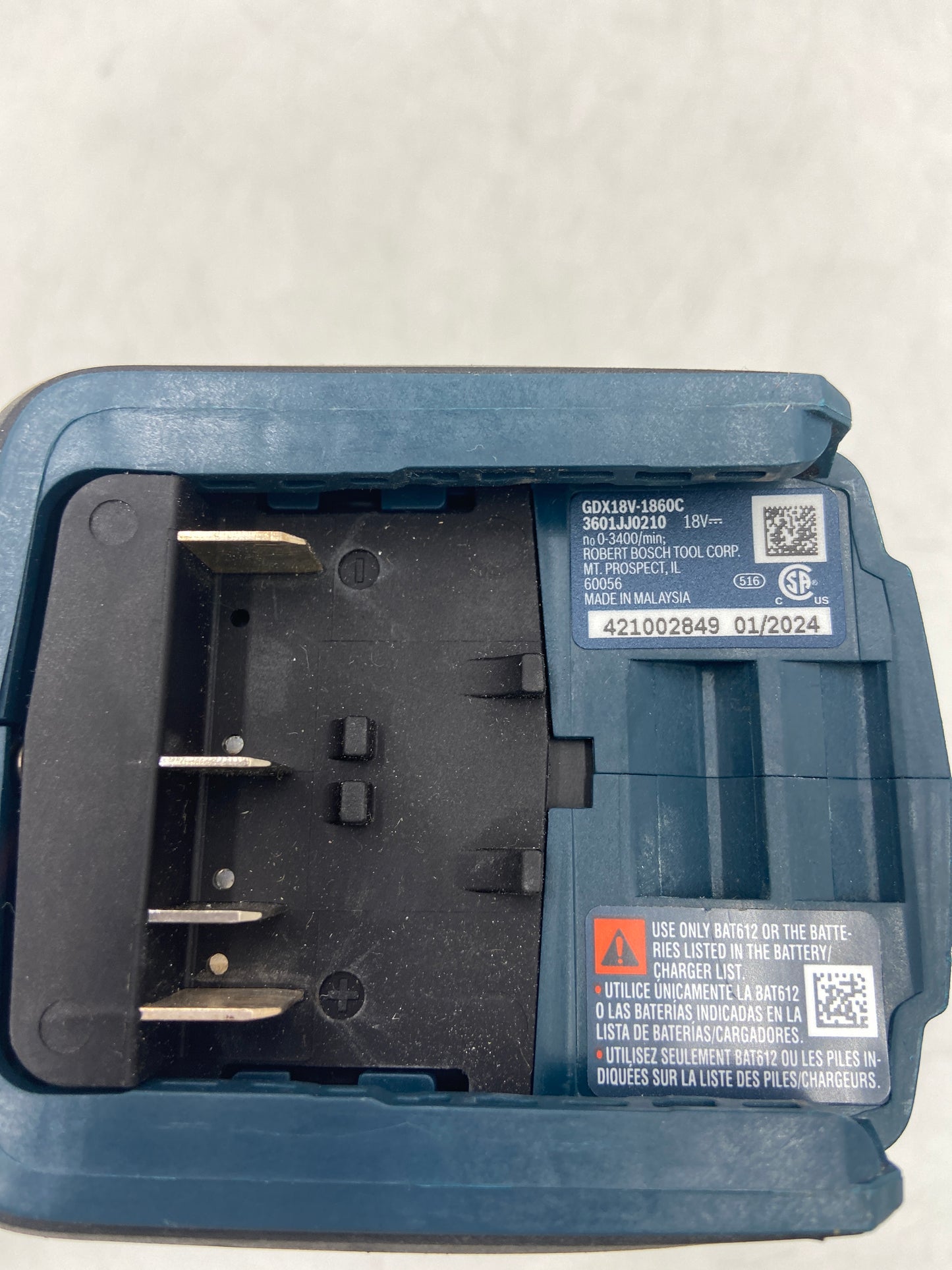 Bosch GDX18V-1860C 18V 3-Speed Brushless Impact Driver