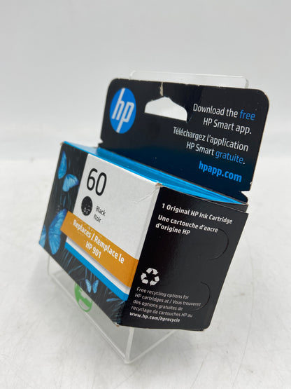 New HP 60 CC640WN Black Ink Cartridge
