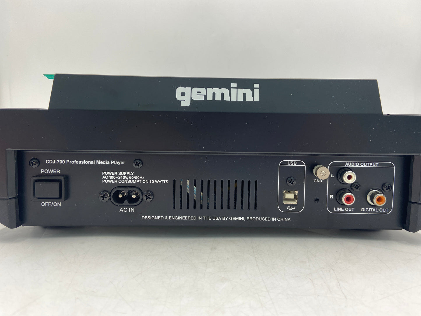 Gemini CDJ-700 Media Player Professional DJ MIDI Controller CDJ-700