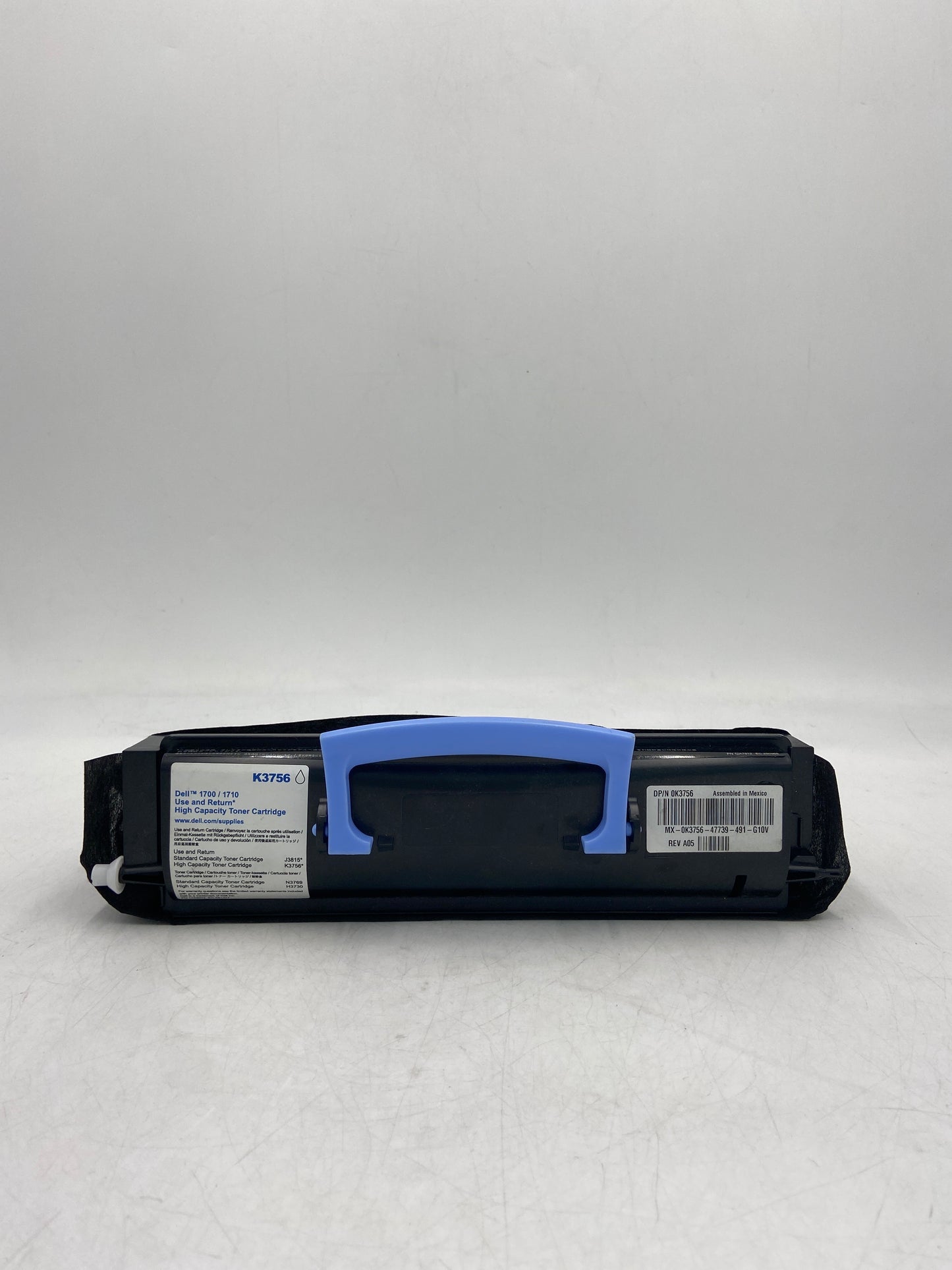 New No Box Box Dell 1700/1710 Use and Return High Capacity Black Toner Cartridge K3756