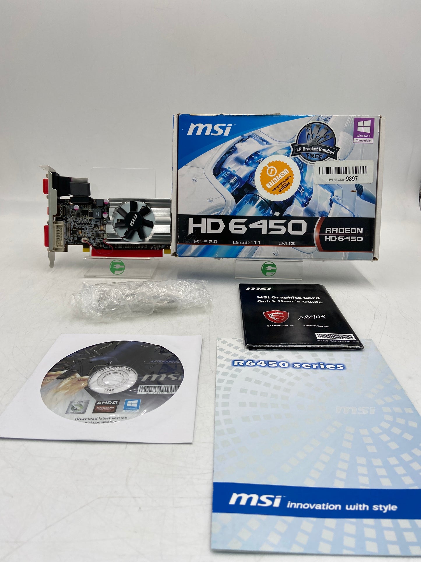 MSI Radeon HD 6450 PCl-E 2.0 GDDR3 Graphics Card G57-V1XXXXS-Y47