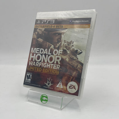 New Medal of Honor Warfighter [Limited Edition] (Sony PlayStation 3 PS3, 2012)