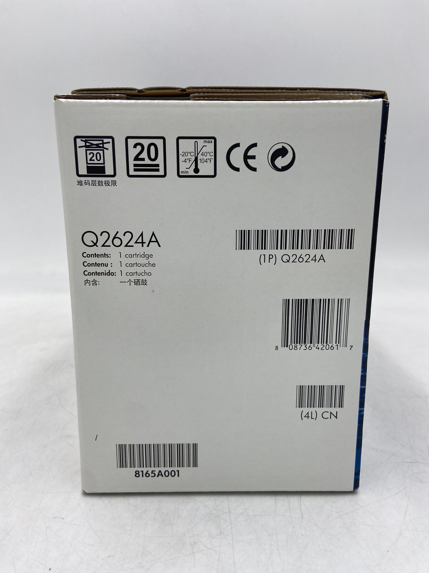 New HP Laserjet 24A Q2624A Black Ink Cartridge