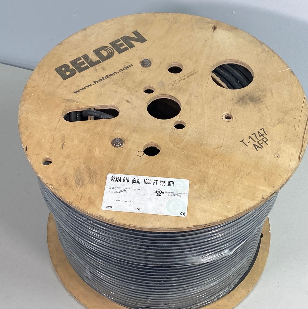 New Belden 8232 U Type 75 Ohm Triaxial Cable RG-59