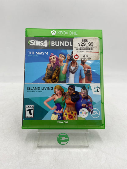 Sims 4 Bundle: Island Living (Microsoft Xbox One, 2019)