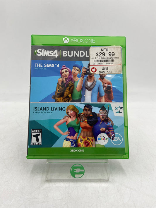 Sims 4 Bundle: Island Living (Microsoft Xbox One, 2019)