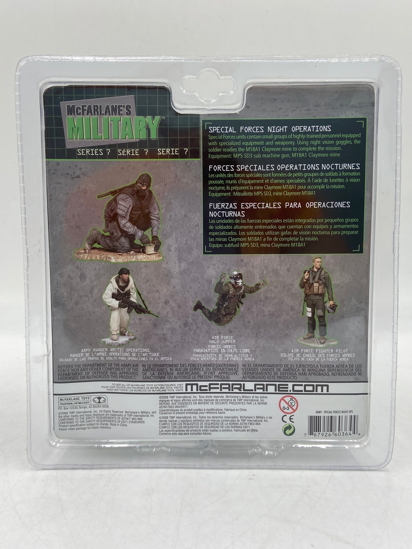 New McFarlane Toys Special Forces Night Operations Action Figure Toy MCFARLANE'S MILITARY