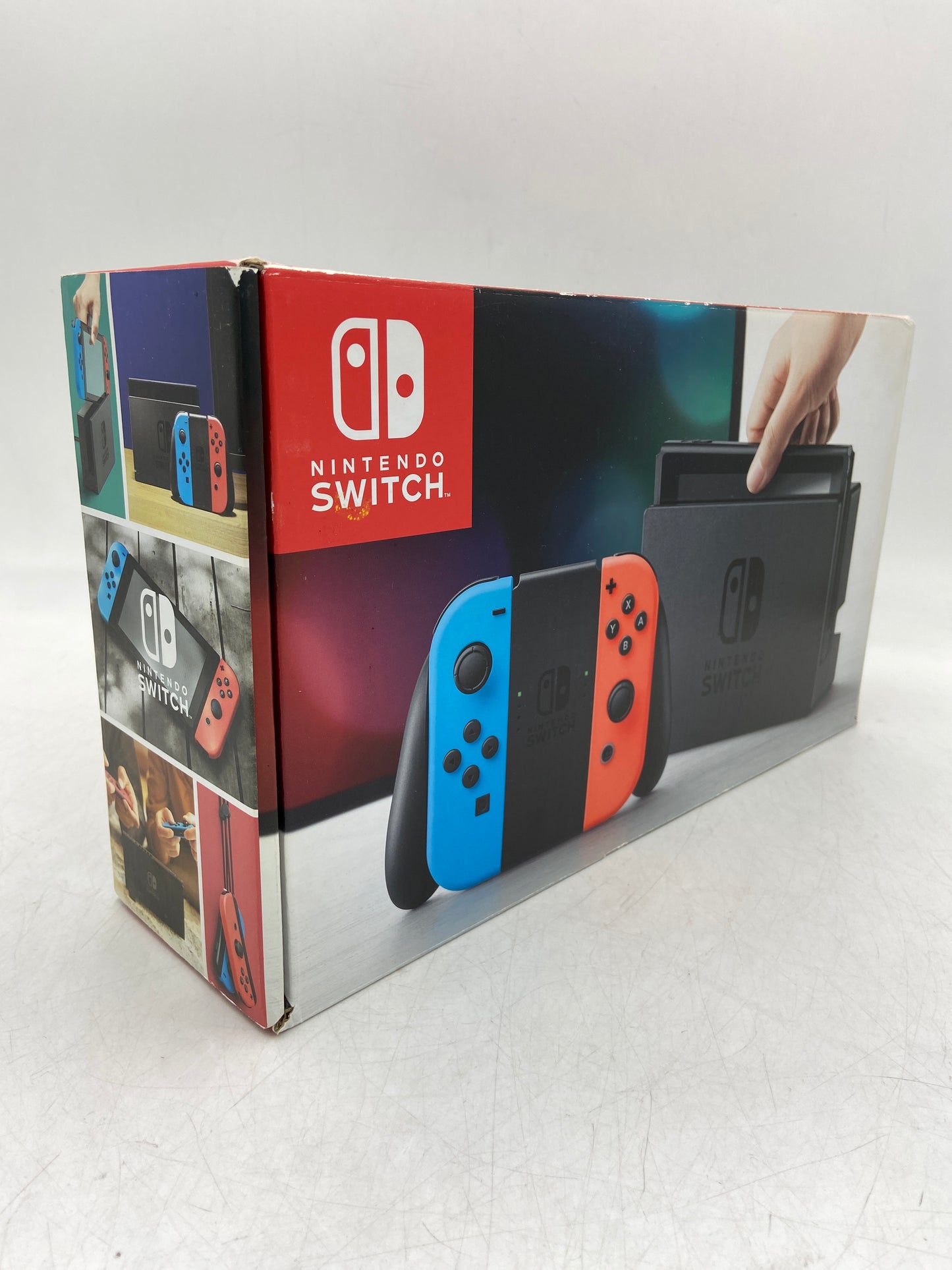 Nintendo Switch v1 Console Gaming System HAC-001 Purple/Yellow