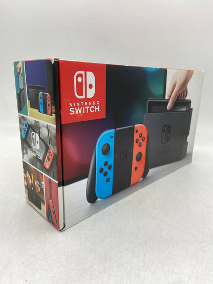 Nintendo Switch v1 Console Gaming System HAC-001 Purple/Yellow