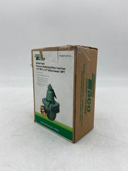 New Open Box Taco Boiler Feed 1/2" NPT x 1/2" Union Sweat / NPT Cast Iron Pressure