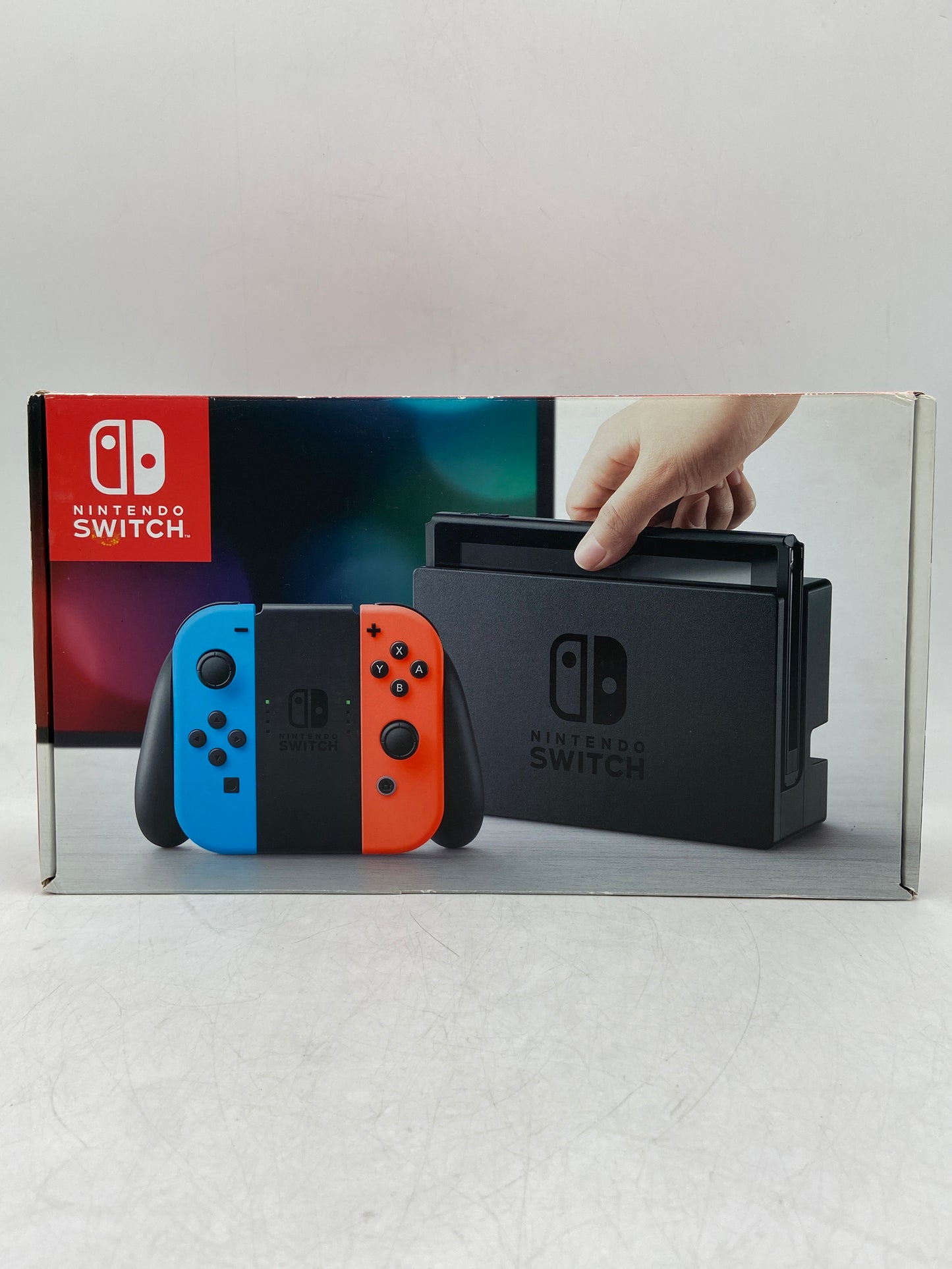 Nintendo Switch v1 Console Gaming System HAC-001 Purple/Yellow