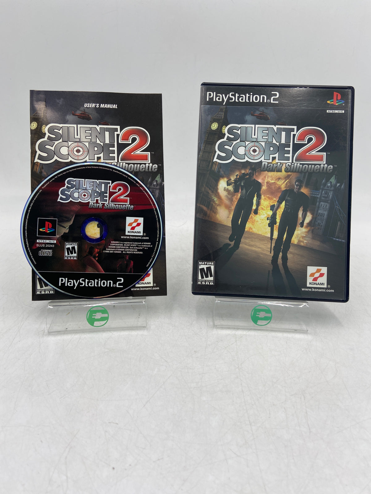 Silent Scope 2: Dark Silhouette (Sony PlayStation 2 PS2, 2001)