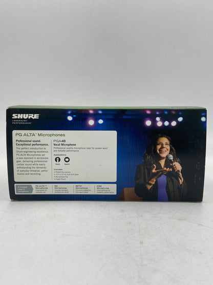New SHURE Vocal Microphone Handheld Vocal Microphone PGA48-XLR