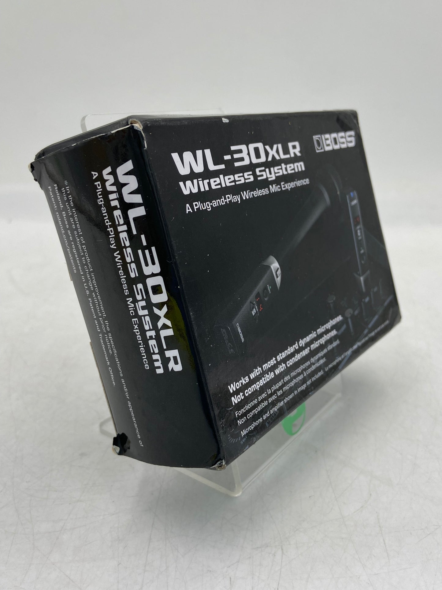 New Boss WL-30XLR Wireless Microphone System WL-30XLR