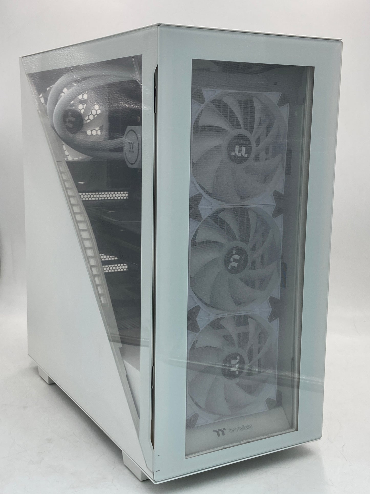 Thermaltake 2023 LCGS Avalanche i477T AIO Liquid Cooled CPU White Gaming Desktop Core i7-13700F 3.90GHz 32GB RAM 2TB NVMe MSI GeForce RTX 4070 Ti